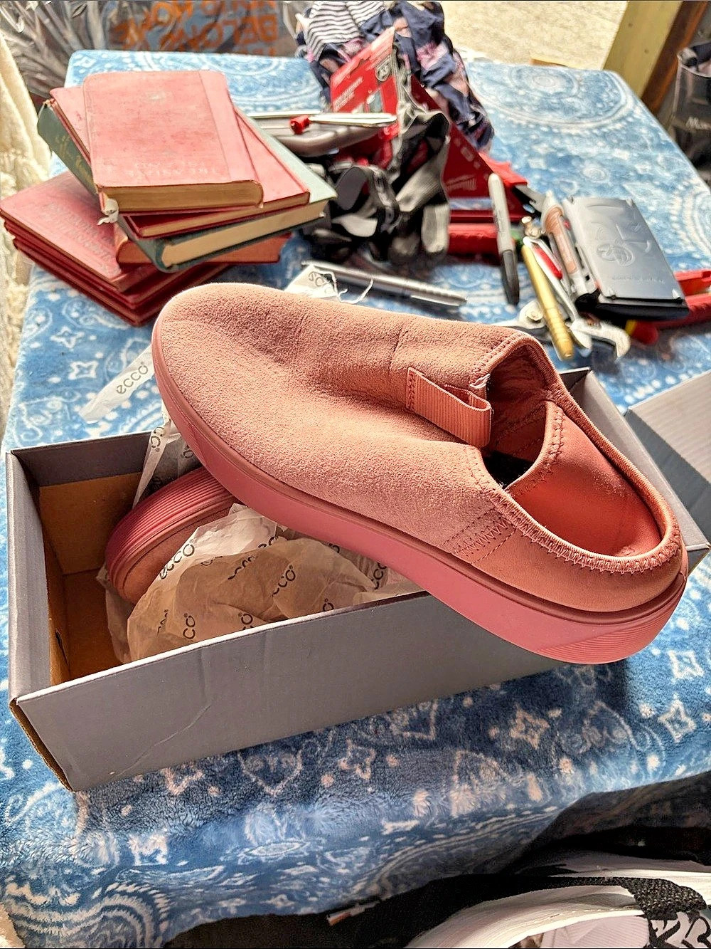 ECCO Soft 7 Women's Sneakers in Pink EU 37 Like New
